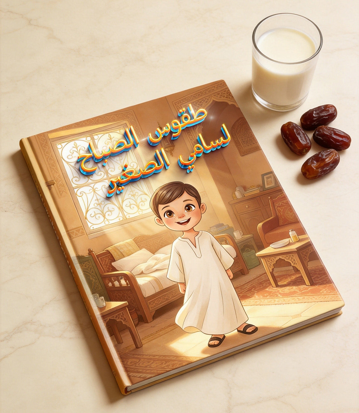 Arabic children's picture book - Sami's Morning Routine - cover