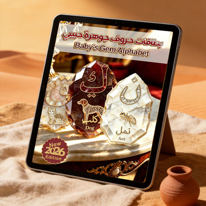 بطاقات الحروف العربية - جوهرة الصغير | PDF