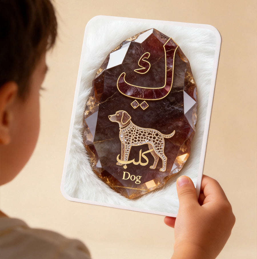بطاقات الحروف العربية - جوهرة الصغير | PDF