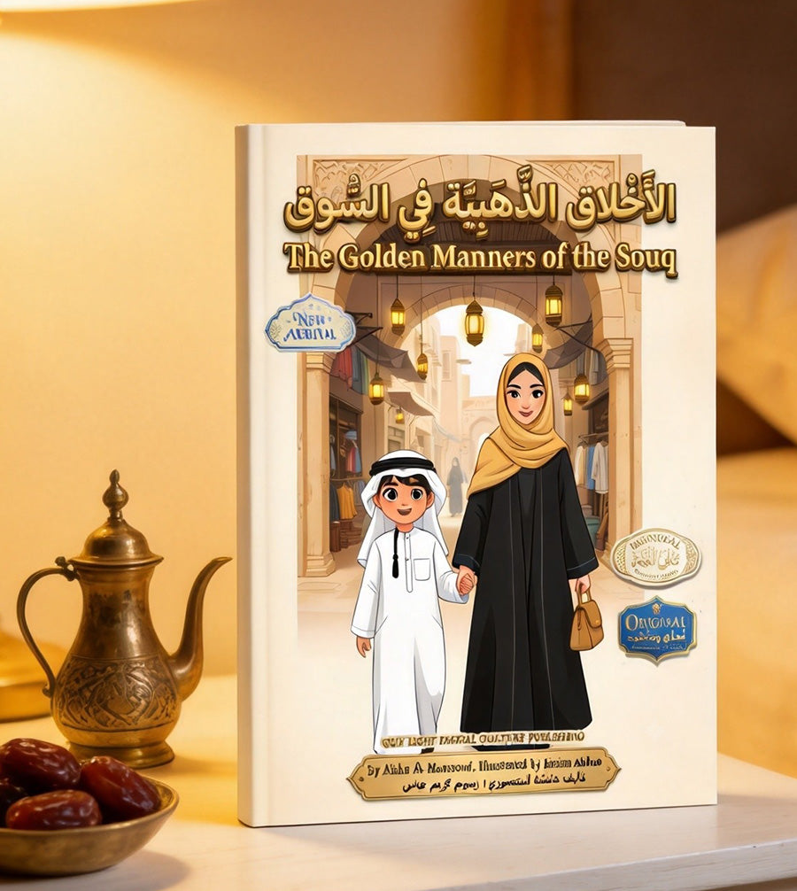 الأخلاق الذهبية في السوق 🧵 | كتاب يُعلّم طفلك آداب السوق والمعاملة | PDF