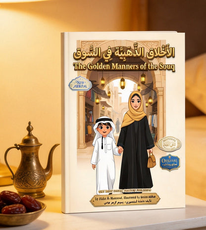 الأخلاق الذهبية في السوق 🧵 | كتاب يُعلّم طفلك آداب السوق والمعاملة | PDF